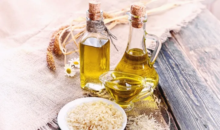 Benefits of "Rice Bran Oil": Antioxidant - Reduces blood sugar.